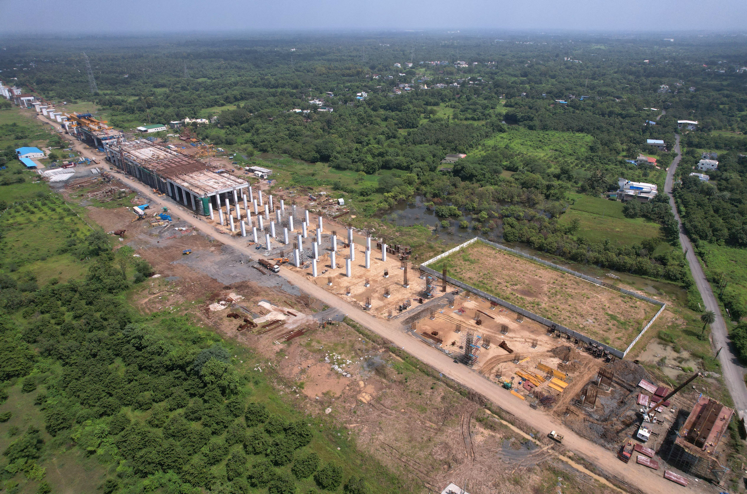 Full Span Casting Yard at Navsari District, October 2022 (3)